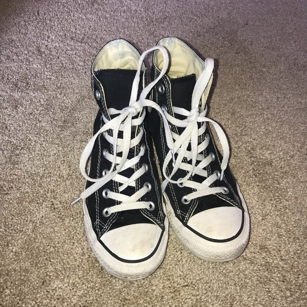 Black Converse - Women’s US 8